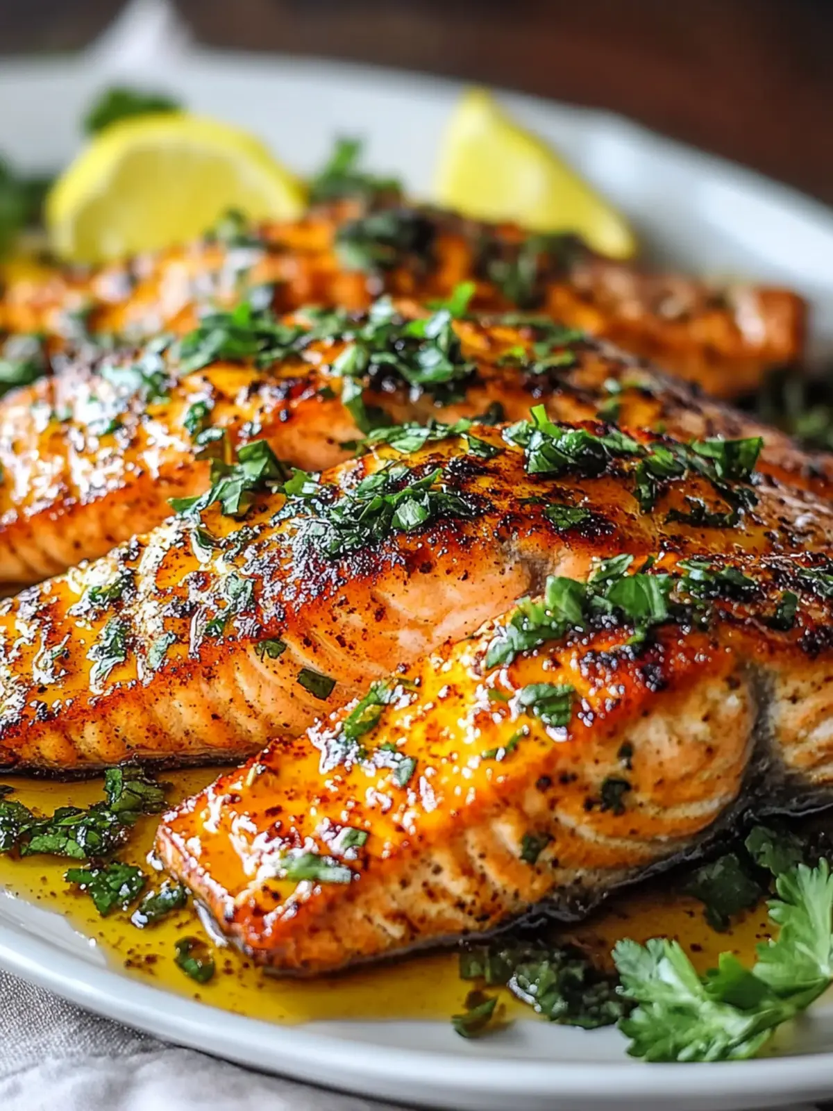 Cajun Honey Butter Salmon: Sweet, Spicy Bliss at Home 2 Cajun Honey Butter Salmon