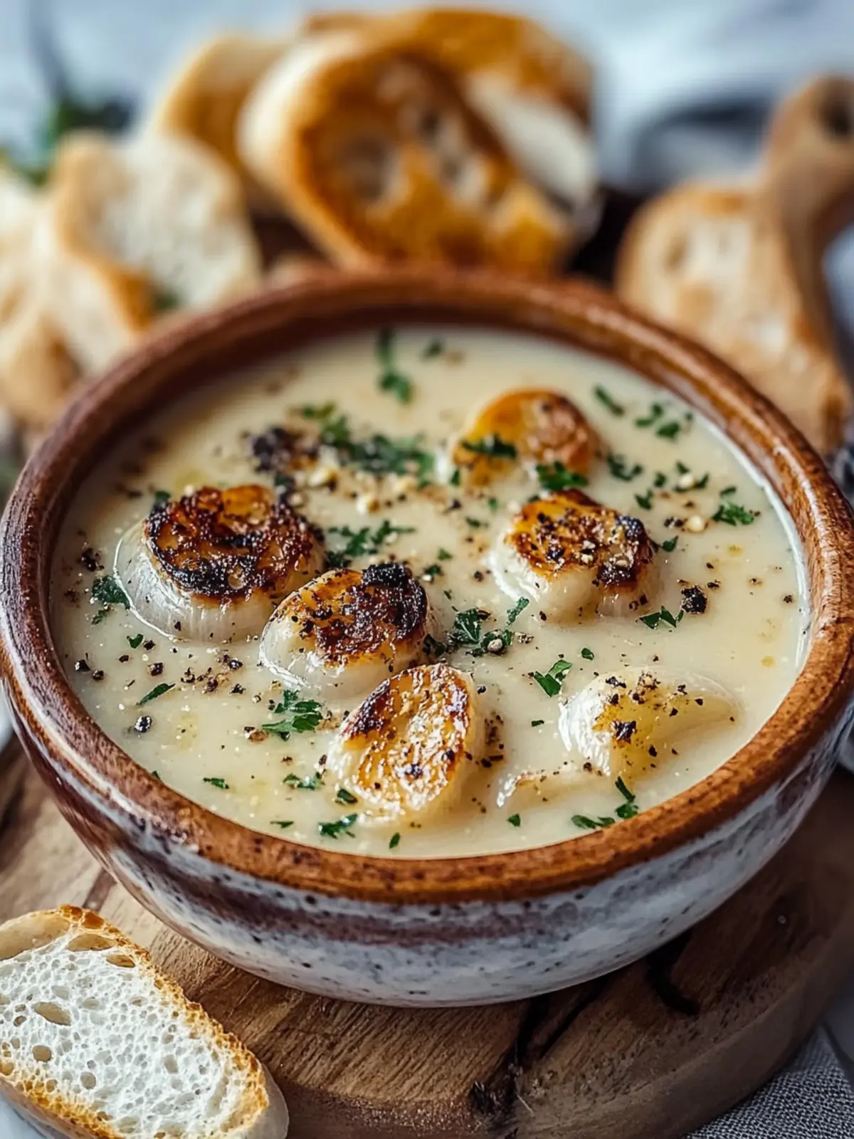 Warm Your Soul with Rustic French Garlic Soup Delight 5 Rustic French Garlic Soup