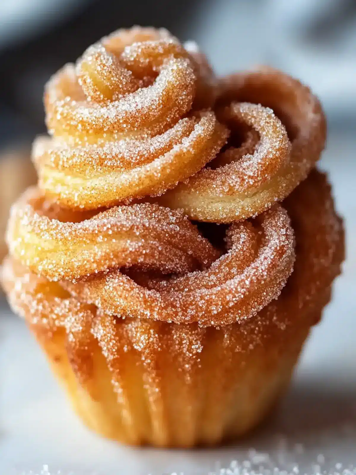 Irresistible Churro Cruffins Cinnamon Sugar Delight at Home 3 Churro Cruffins Cinnamon Sugar