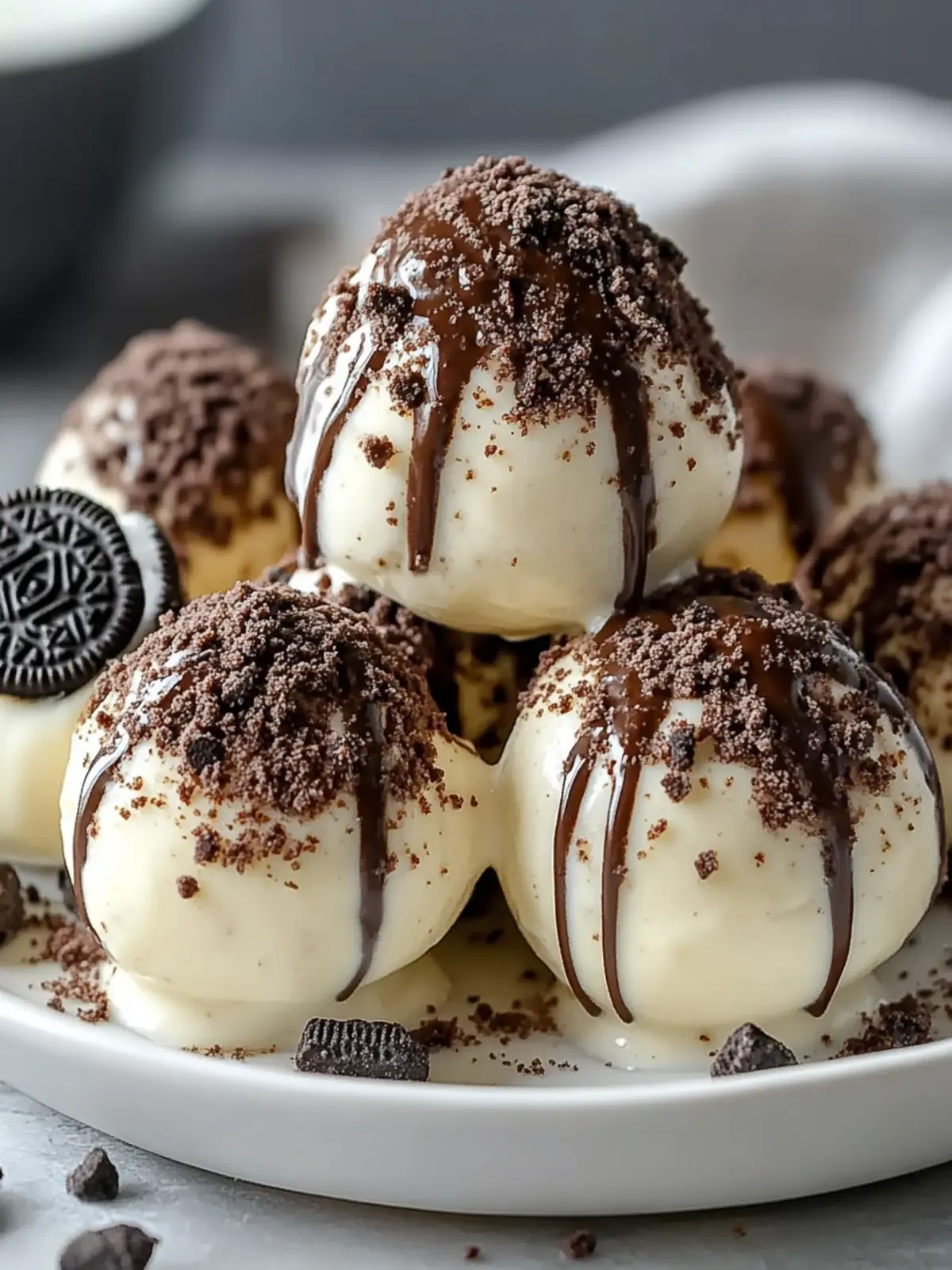 Creamy Oreo Cheesecake Truffles: No-Bake Delight in 5 Steps 3 Oreo Cheesecake Truffles