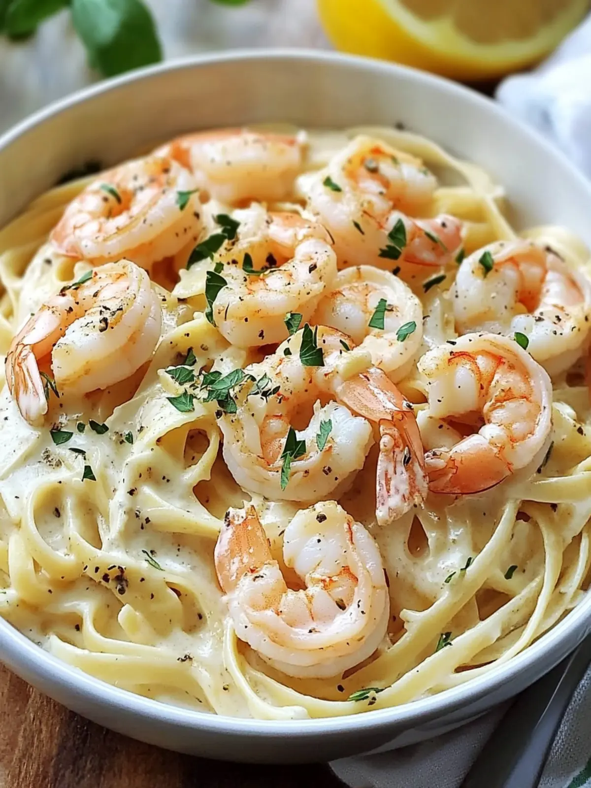 Shrimp Alfredo Pasta That Elevates Your Home Cooking Game 2 Shrimp Alfredo Pasta