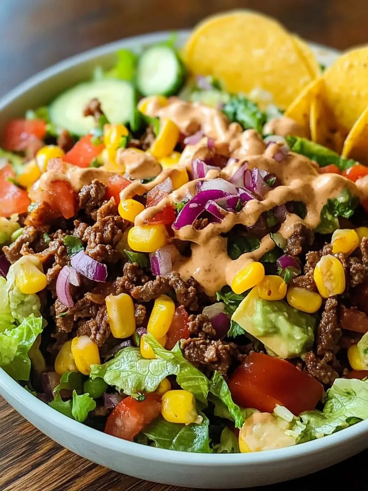 Delicious Beef Taco Salad Ready in Just 30 Minutes 5 Beef Taco Salad
