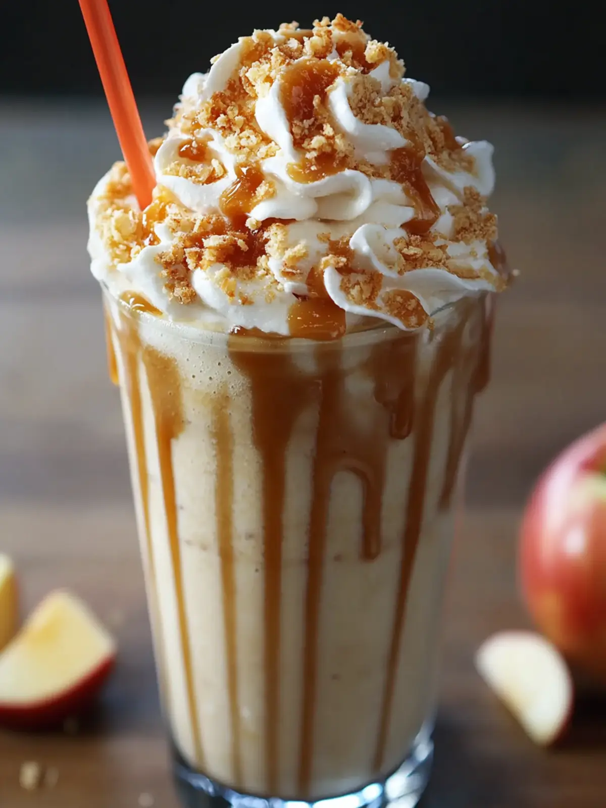 Delicious Caramel Apple Pie Milkshake for Cozy Fall Evenings 2 Caramel Apple Pie Milkshake