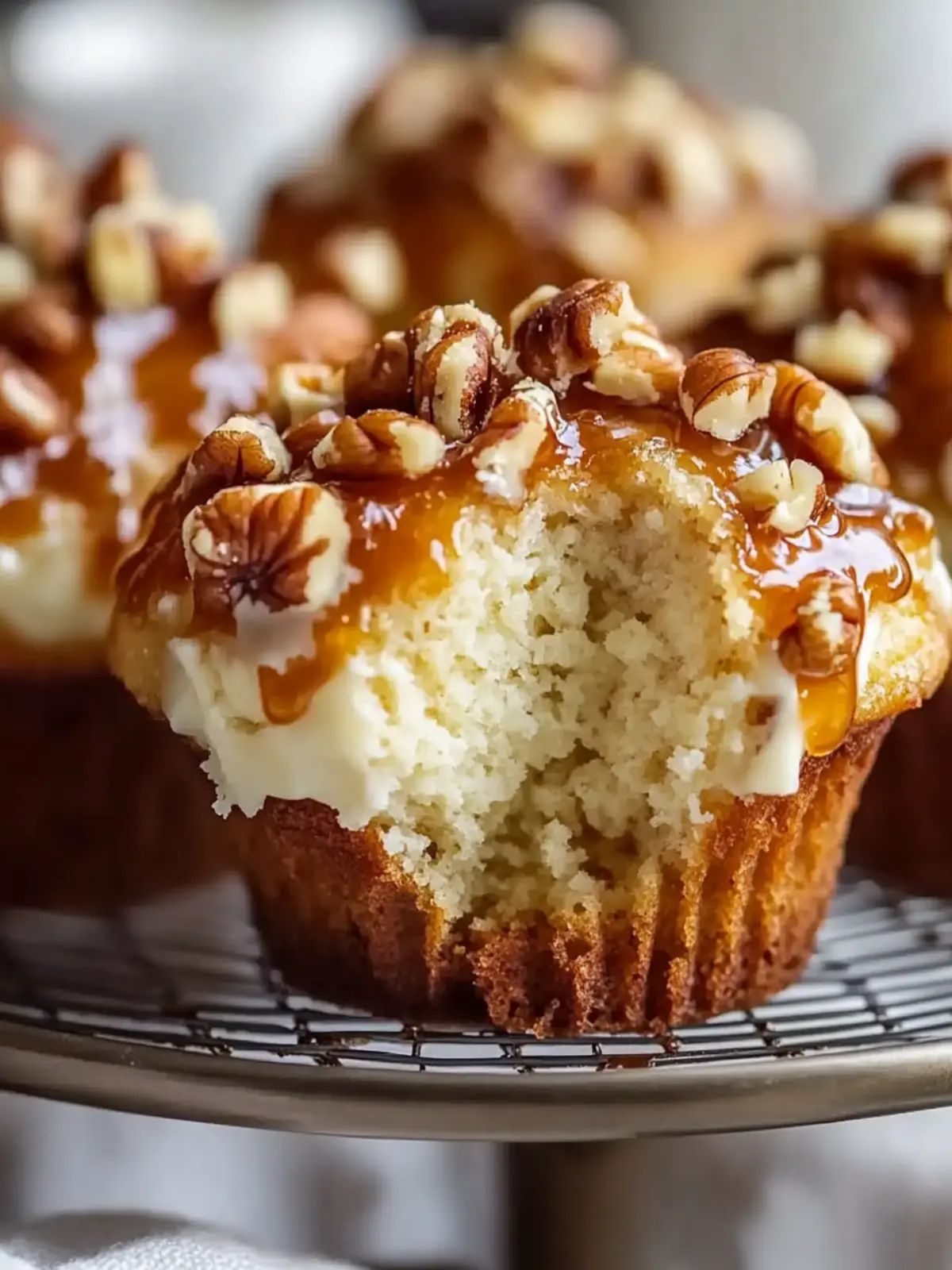 Delicious Honey Pecan Cheesecake Muffins to Satisfy Cravings 3 Honey Pecan Cheesecake Muffins