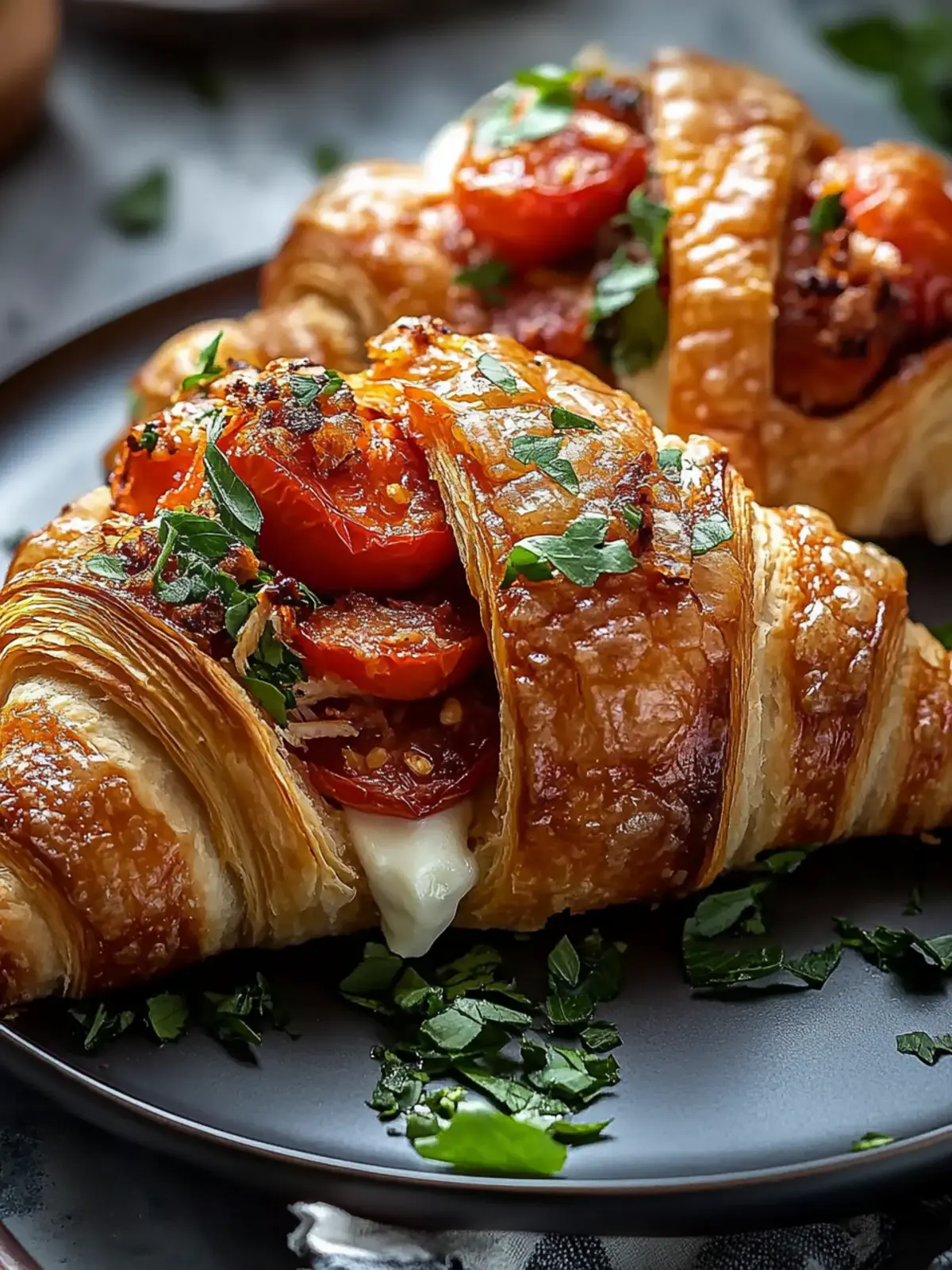 Roasted Tomato & Crispy Chicken Croissant for Breakfast Bliss 4 Roasted Tomato & Crispy Chicken Croissant