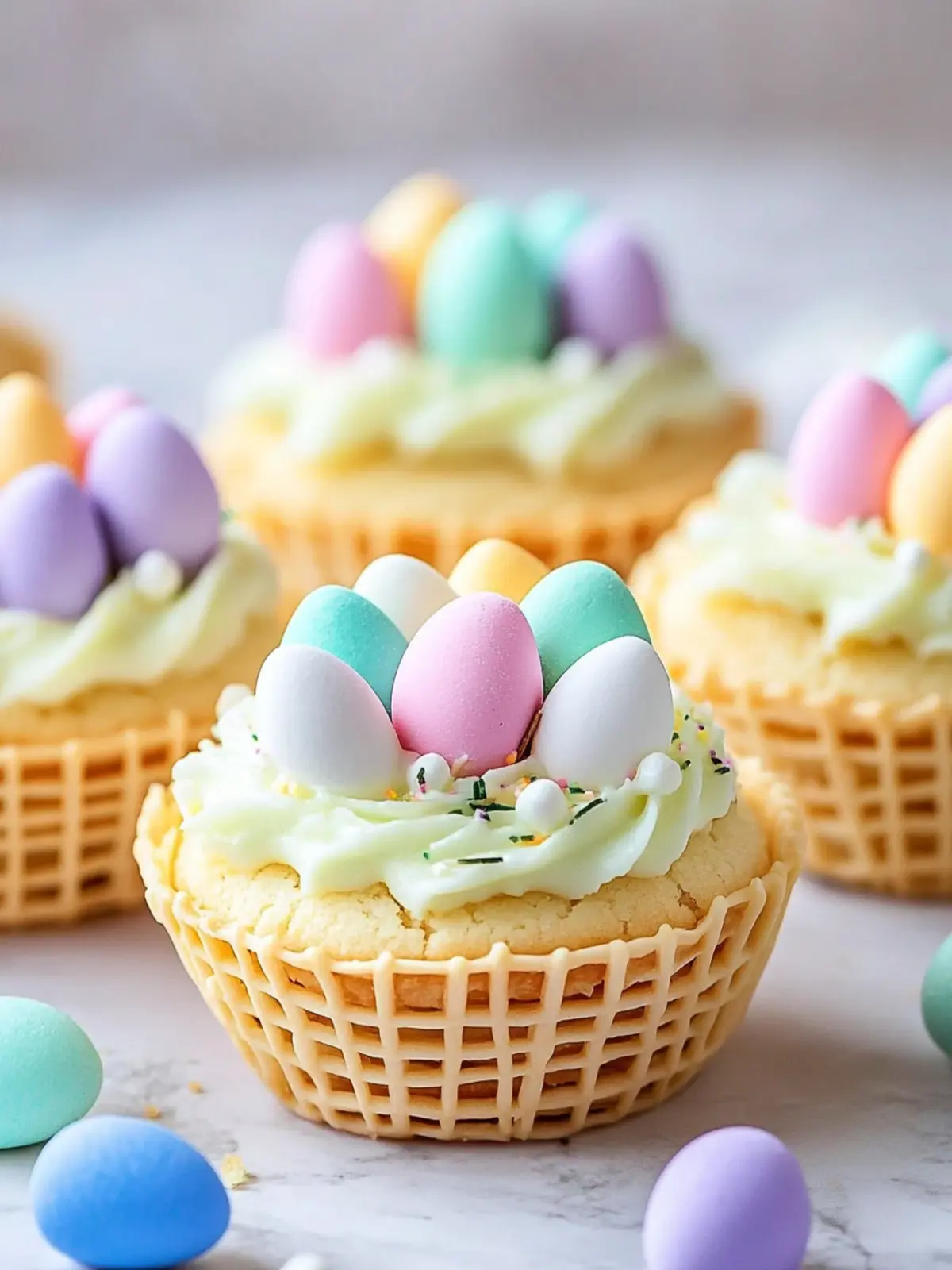 Easter Basket Sugar Cookie Cups Your Sweet Holiday Delight 2 Easter Basket Sugar Cookie Cups