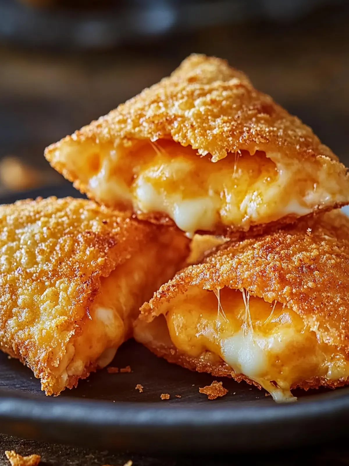 Crispy Fried Cheese Stuffed Doritos: Snack Heaven Awaits 2 Crispy Fried Cheese Stuffed Doritos