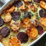 Maple-Glazed Beet & Sweet Potato Gratin for Cozy Nights 6 Maple-Glazed Beet & Sweet Potato Gratin