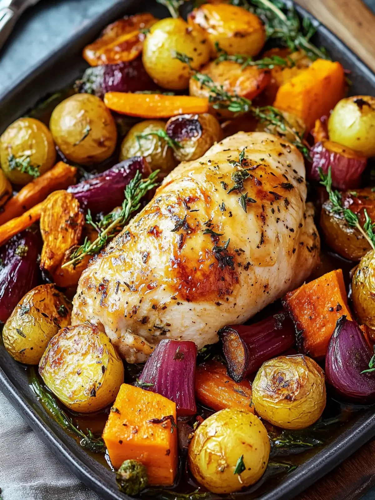 Maple Glazed Chicken with Roasted Veggies for Cozy Nights 5 Maple Glazed Chicken with Roasted Veggies