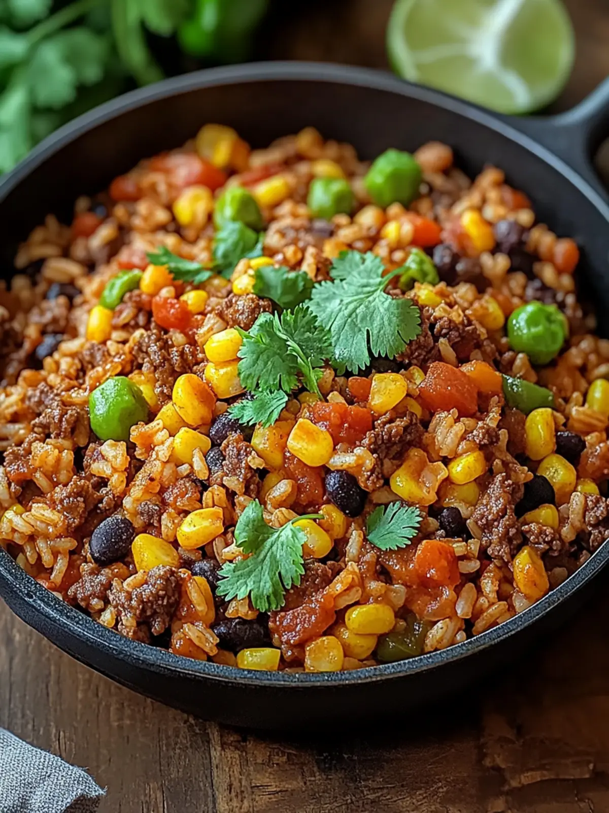 Easy Mexican Beef and Rice Skillet for Busy Nights 4 Mexican Beef and Rice Skillet