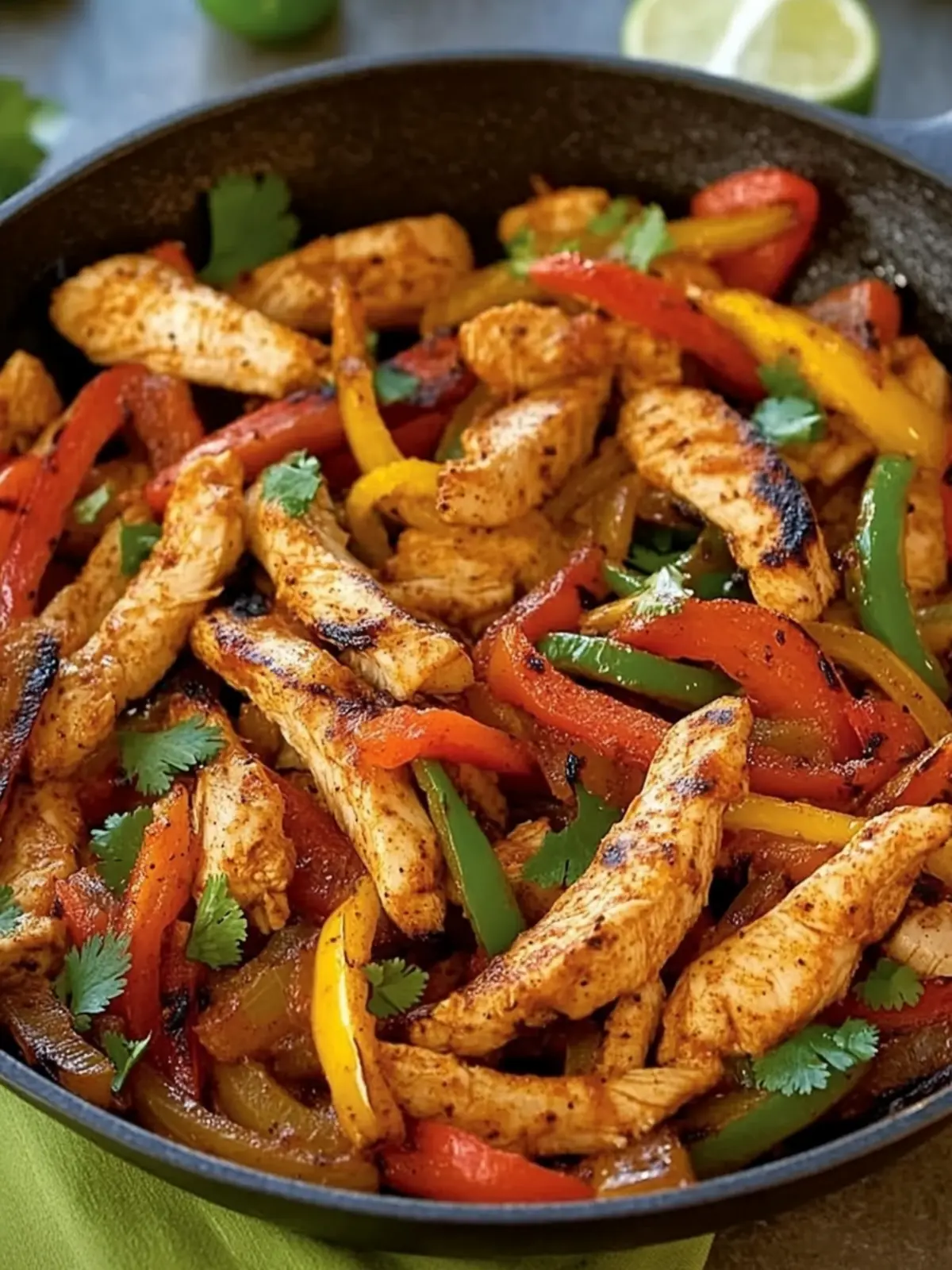 Flavorful Chicken Fajita Skillet: Quick One-Pan Delight 3 Chicken Fajita Skillet