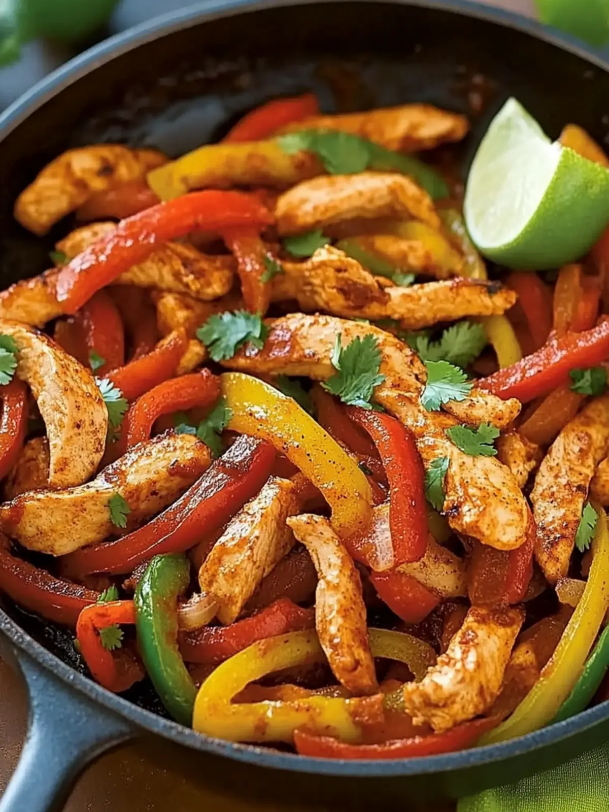 Flavorful Chicken Fajita Skillet: Quick One-Pan Delight 2 Chicken Fajita Skillet
