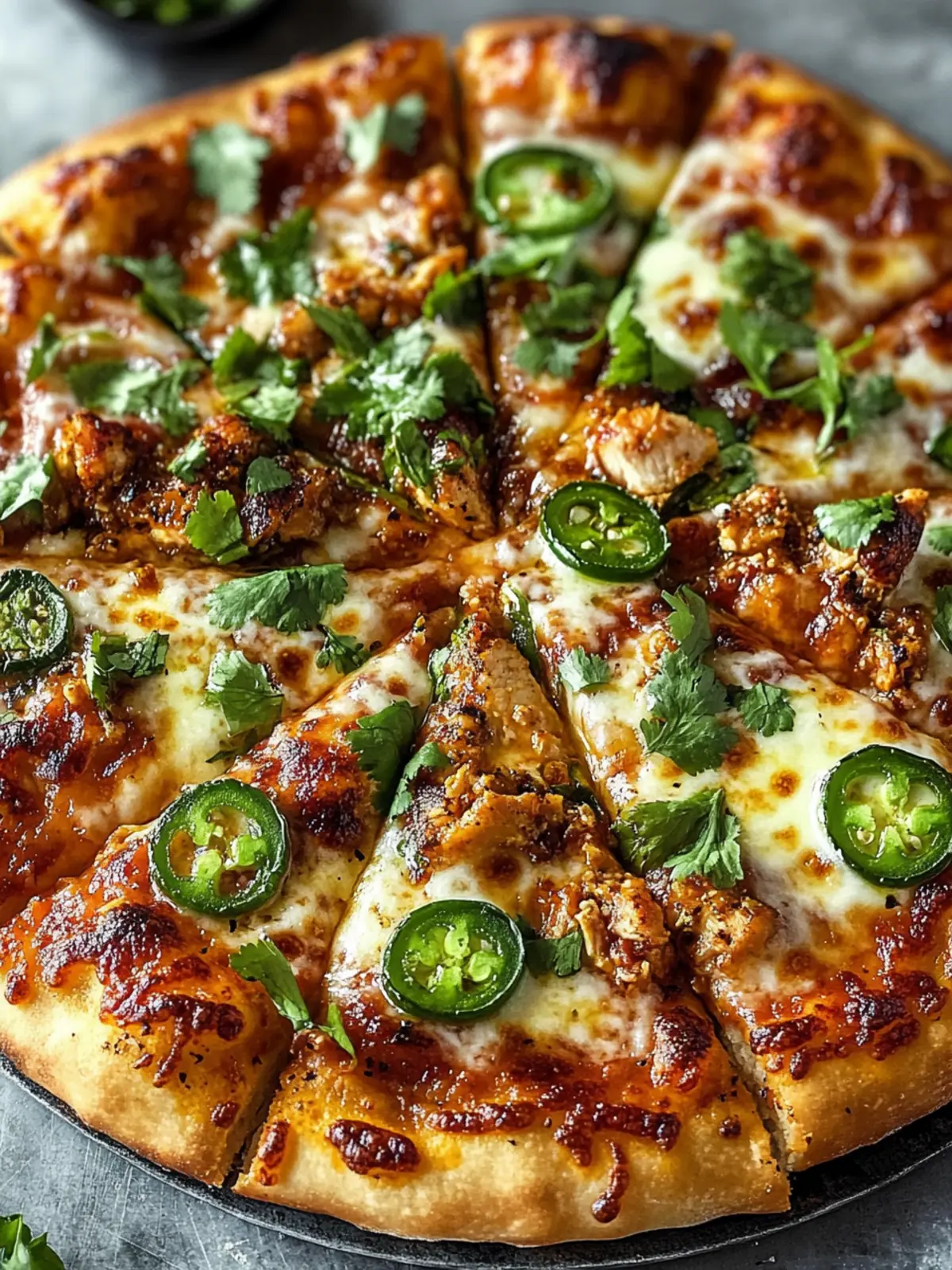 Spicy Chicken and Pickled Jalapeno Pizza for Flavor Lovers 2 Spicy Chicken and Pickled Jalapeno Pizza