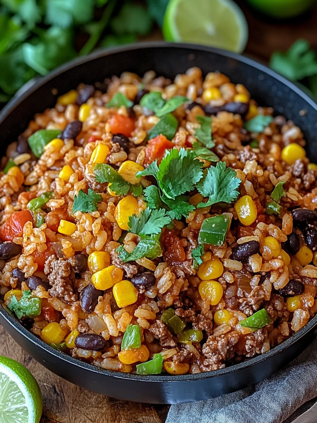 Easy Mexican Beef and Rice Skillet for Busy Nights 2 Mexican Beef and Rice Skillet