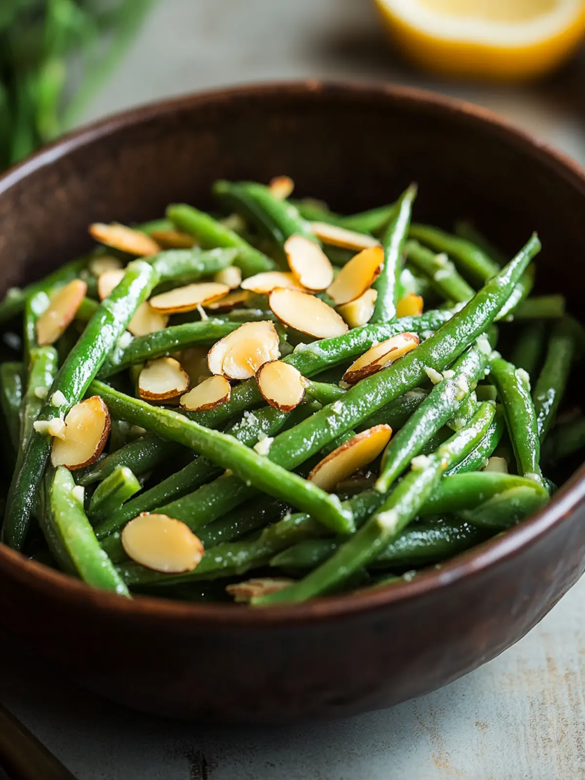 Green Bean Almondine Jazzed Up – A Quick, Zesty Delight 2 Green Bean Almondine