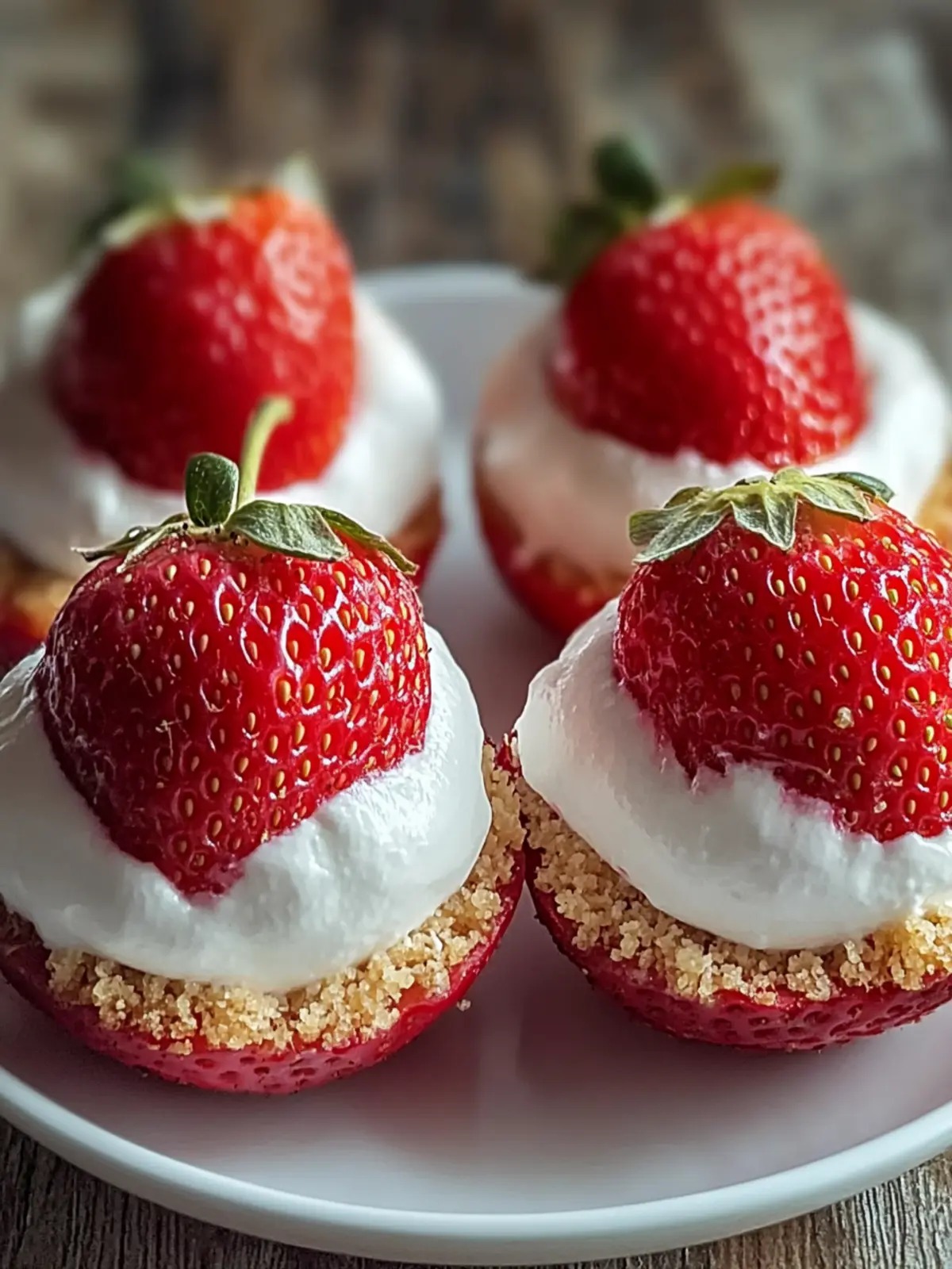Cheesecake Stuffed Strawberries: Fresh, Indulgent Delight 5 Cheesecake Stuffed Strawberries