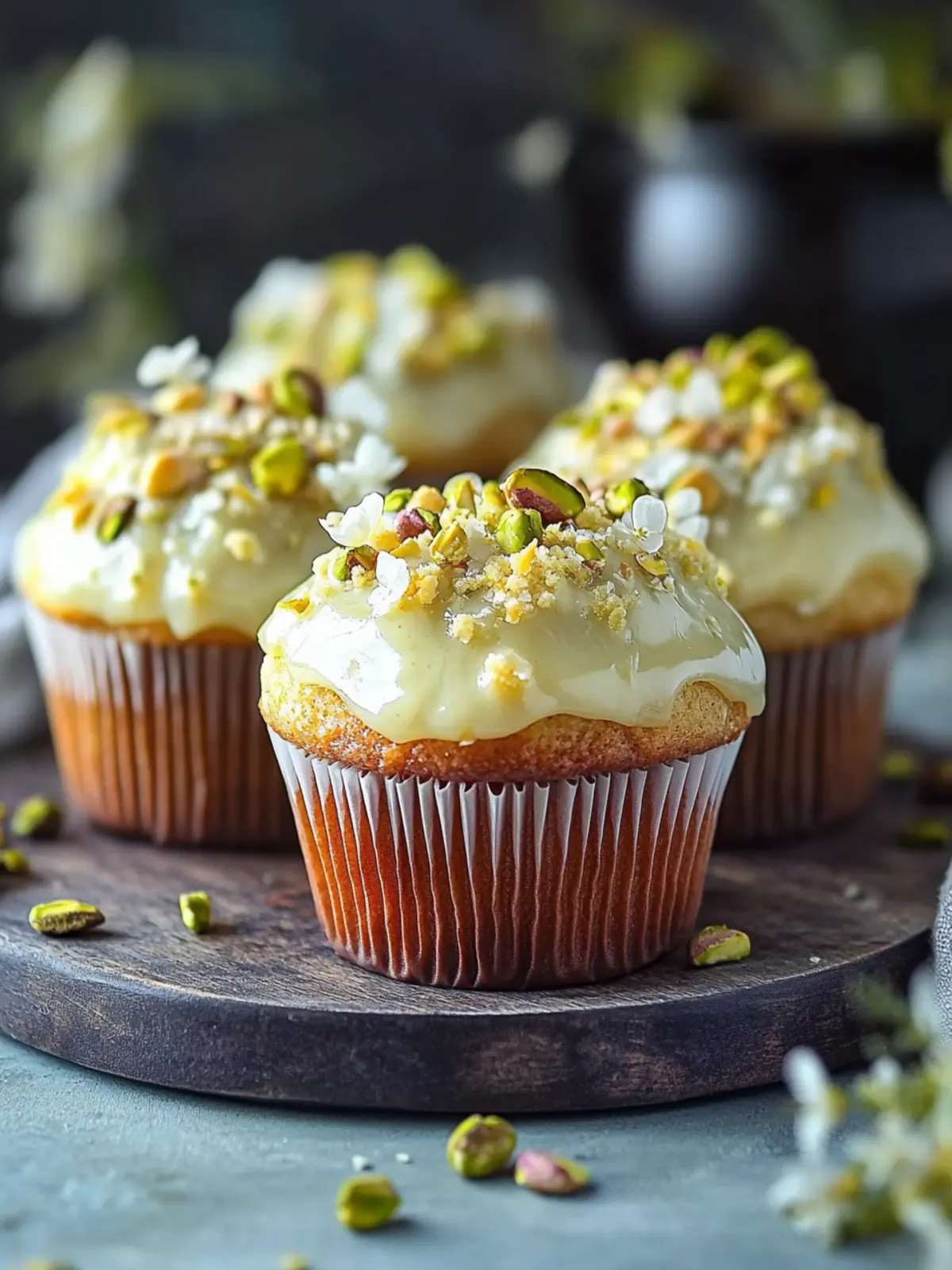 Decadent White Chocolate Pistachio Lava Muffins for Comfort Bliss 5 Decadent White Chocolate Pistachio Lava Muffins