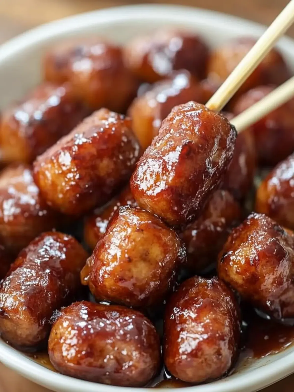 BBQ Brown Sugar Sausage Bites for Irresistible Flavor Bliss 2 BBQ Brown Sugar Sausage Bites