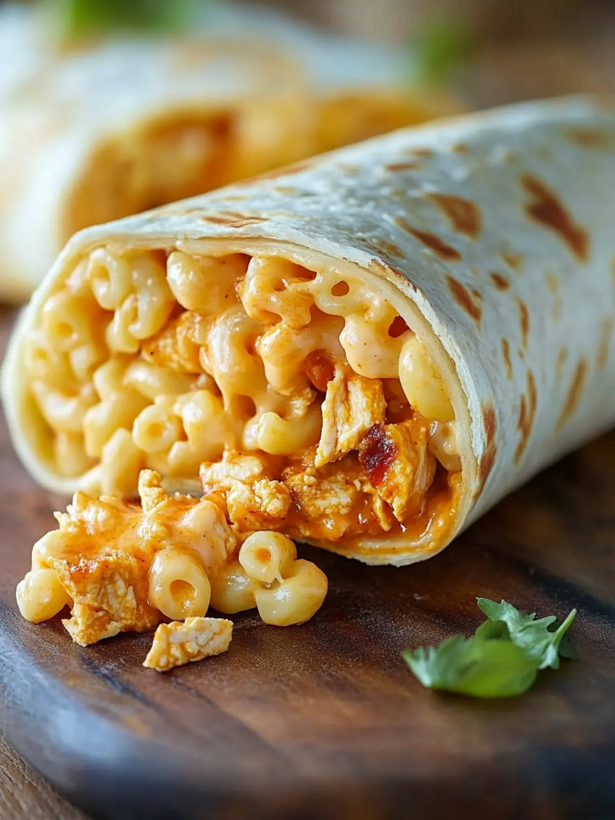Buffalo Chicken Mac & Cheese Wraps for Ultimate Comfort Cravings 5 Buffalo Chicken Mac & Cheese Wrap