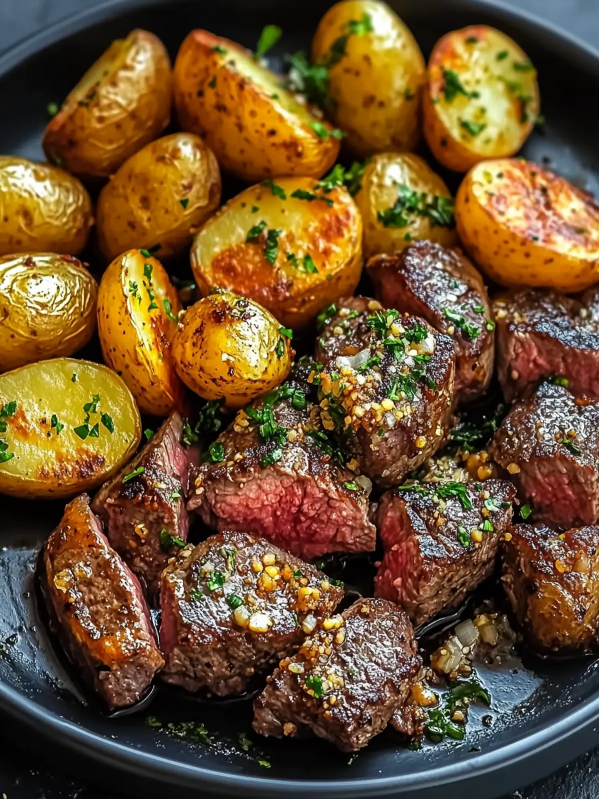 Garlic Butter Steak with Potatoes: Your New Comfort Food Delight 5 Garlic Butter Steak with Potatoes