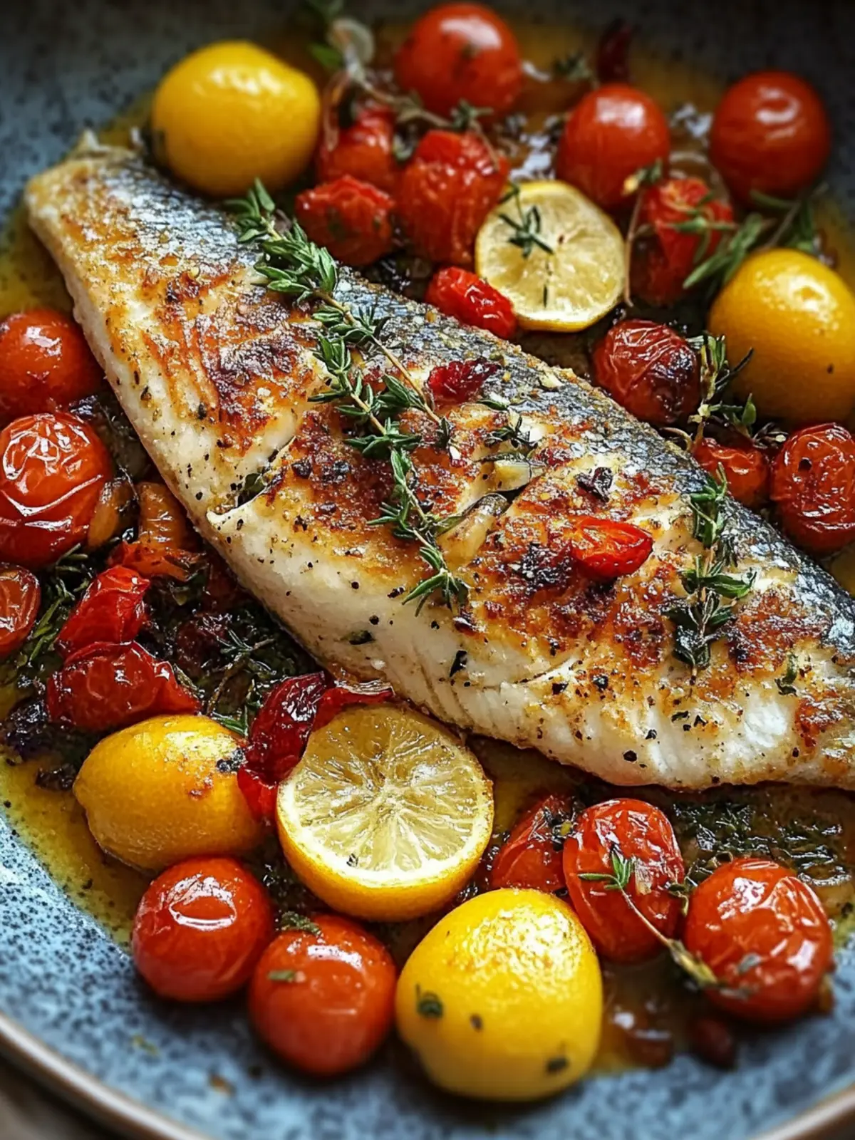 Savory Mediterranean Baked Fish in 20 Minutes or Less 2 Mediterranean Baked Fish