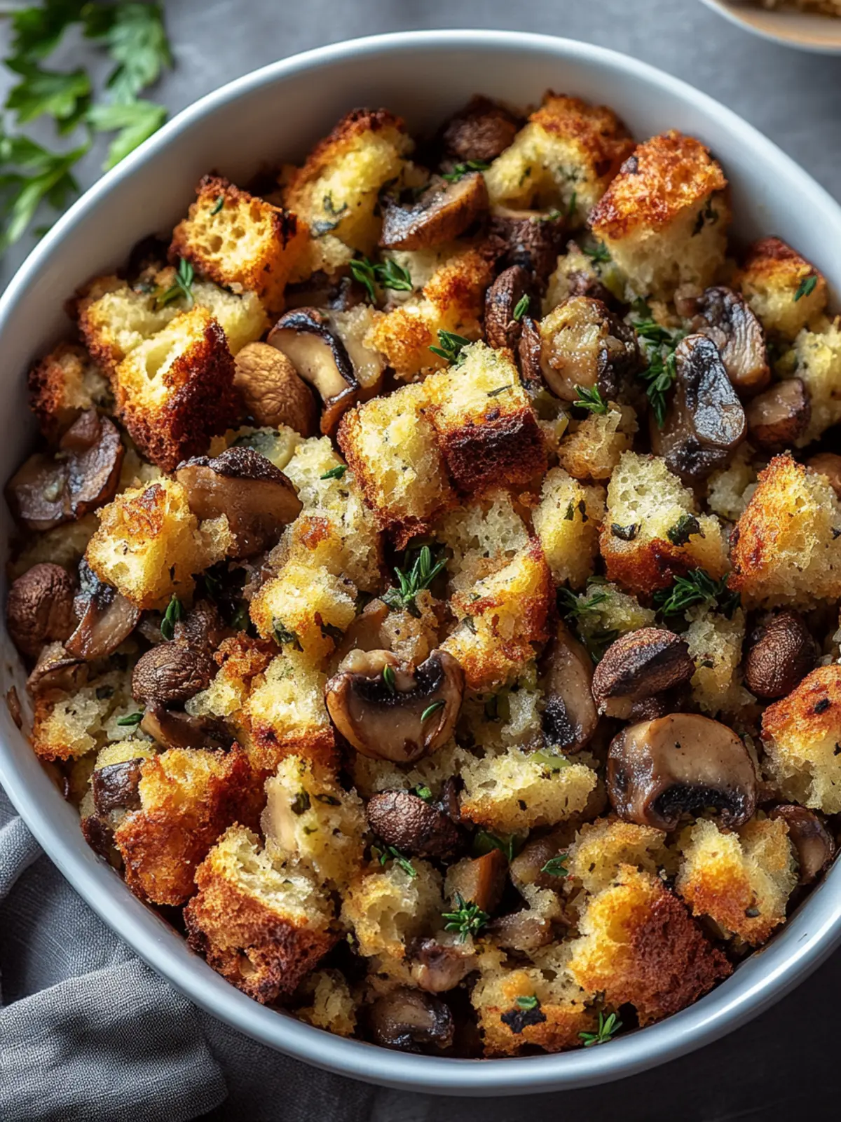 Delicious Chestnut and Mushroom Stuffing for a Cozy Feast 4 Chestnut and Mushroom Stuffing