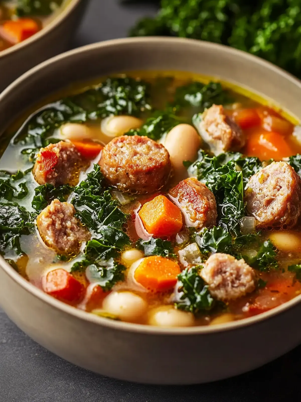 Sausage, White Bean & Kale Soup: Your Cozy Comfort Delight 5 Sausage, White Bean & Kale Soup