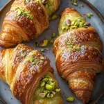 Golden Pistachio Croissants: Indulgent Breakfast Bliss 5 Golden Pistachio Croissants