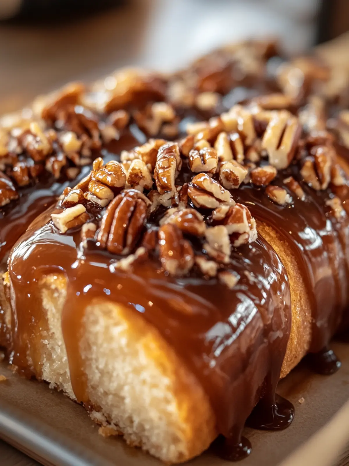 Decadent Caramel Candy Pecan Roll Recipe Everyone Will Love 5 Caramel Candy Pecan Roll