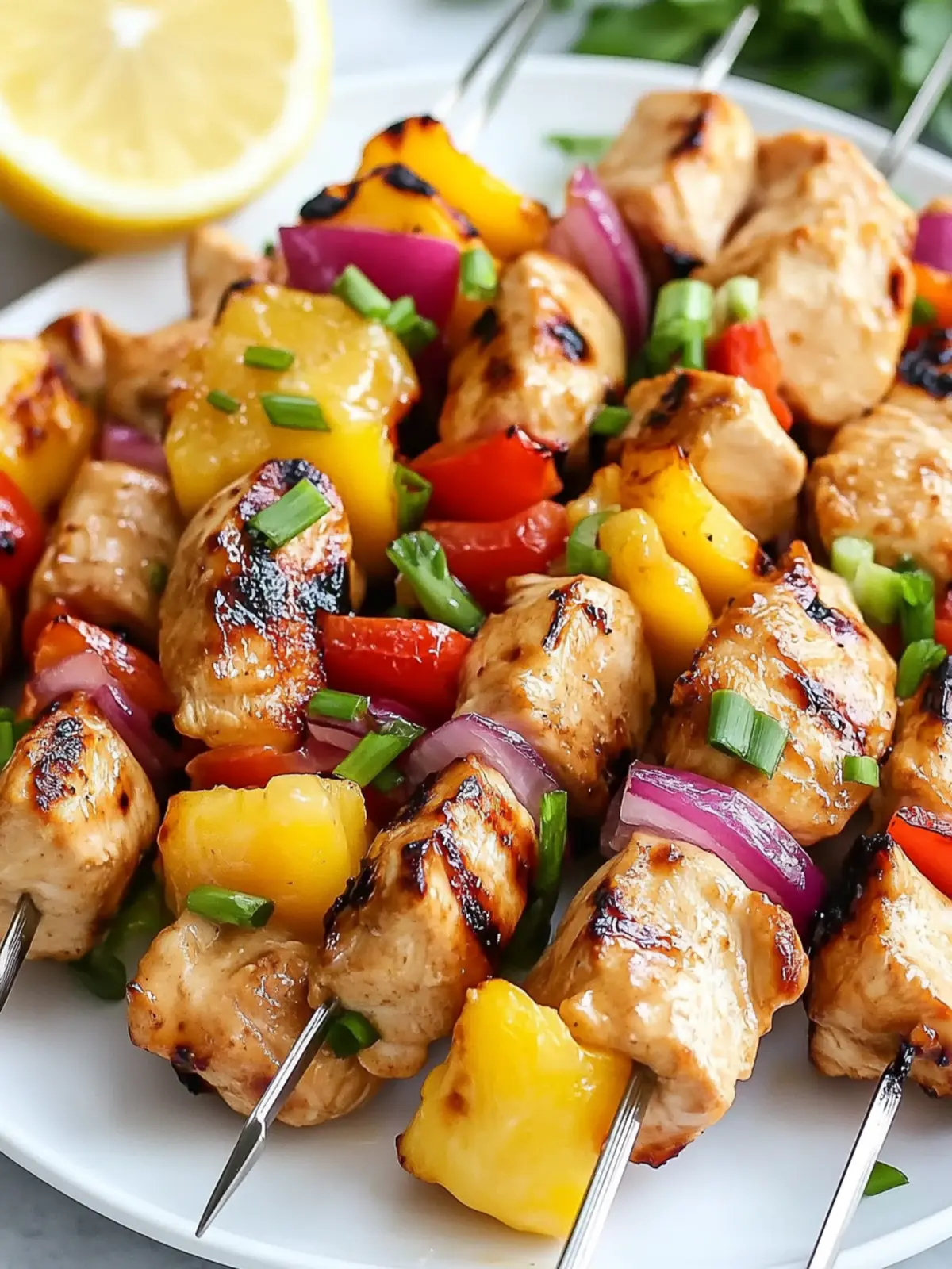 Tropical Hawaiian Chicken Kabobs for Your Summer Feast 5 Hawaiian Chicken Kabobs
