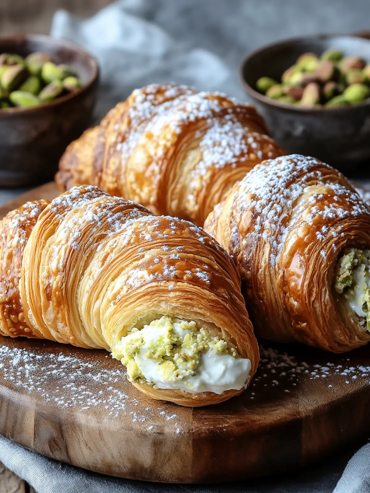 Pistachio Cream Croissant Recipe for a Luxurious Breakfast Treat 5 Pistachio Cream Croissant