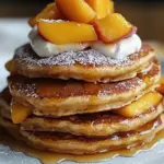 Peach Cobbler Pancakes: Your Sweet Morning Comfort Treat 2 Peach Cobbler Pancakes