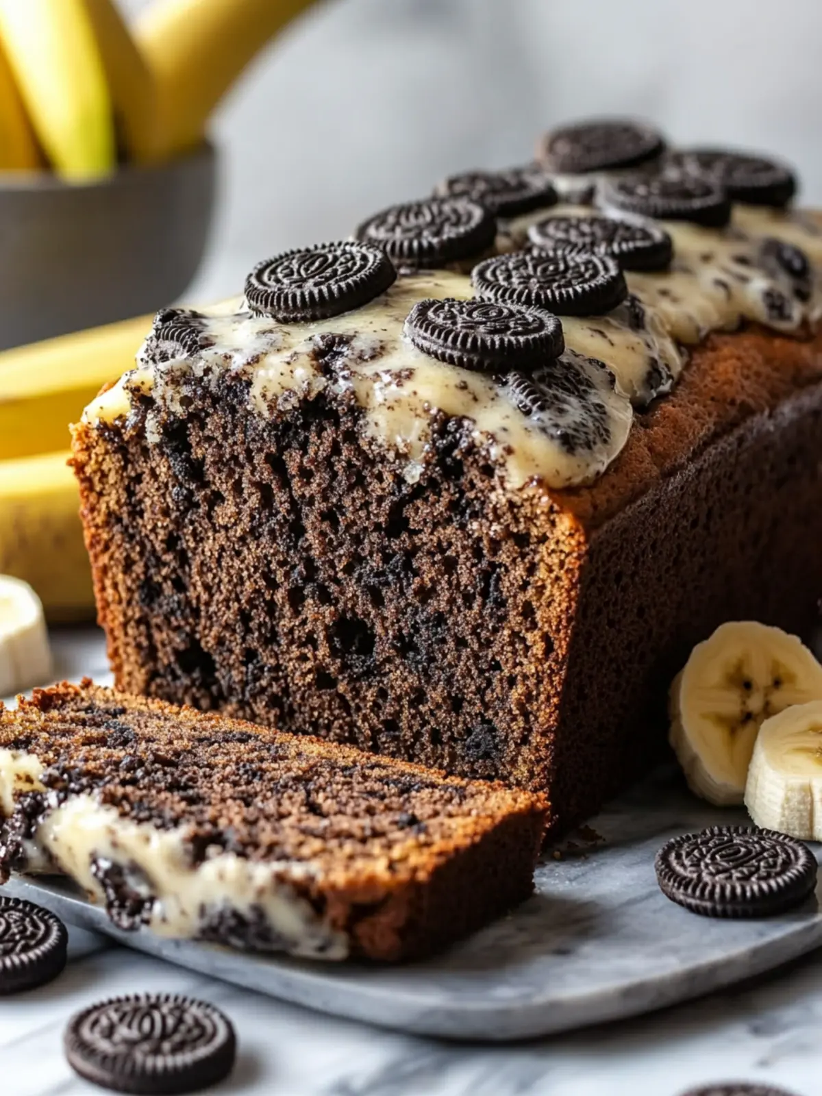 Decadent Oreo Banana Bread Your New Favorite Treat! 4 Decadent Oreo Banana Bread