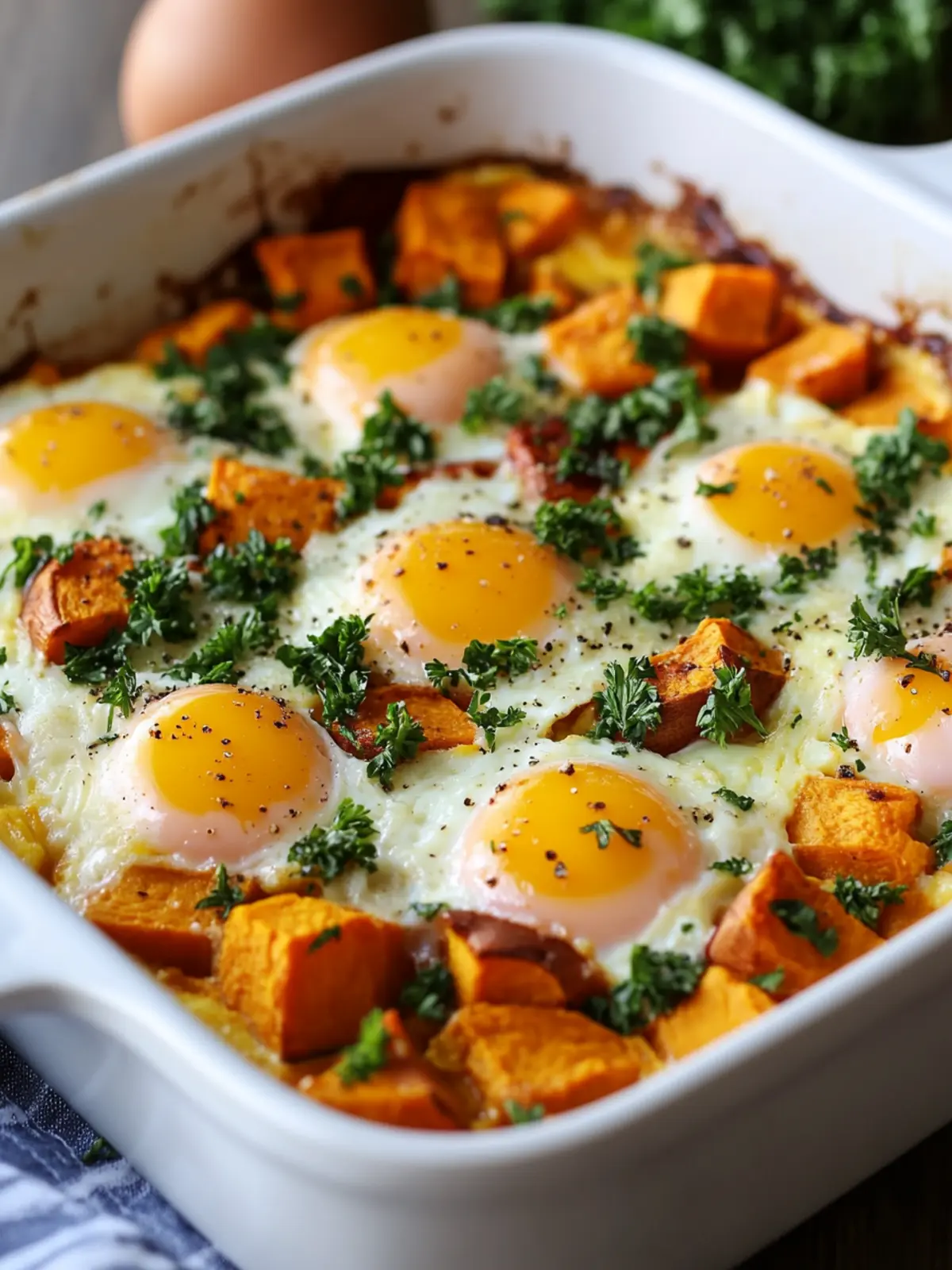 Protein-Packed Sweet Potato Egg Casserole for a Hearty Breakfast 5 Protein-Packed Sweet Potato Egg Casserole