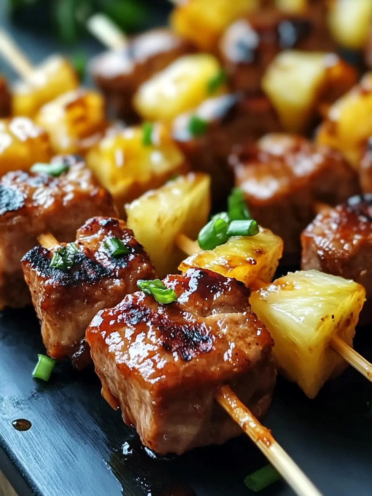 Pineapple BBQ Pork Skewers for Quick Summer Grilling Fun 5 Pineapple BBQ Pork Skewers