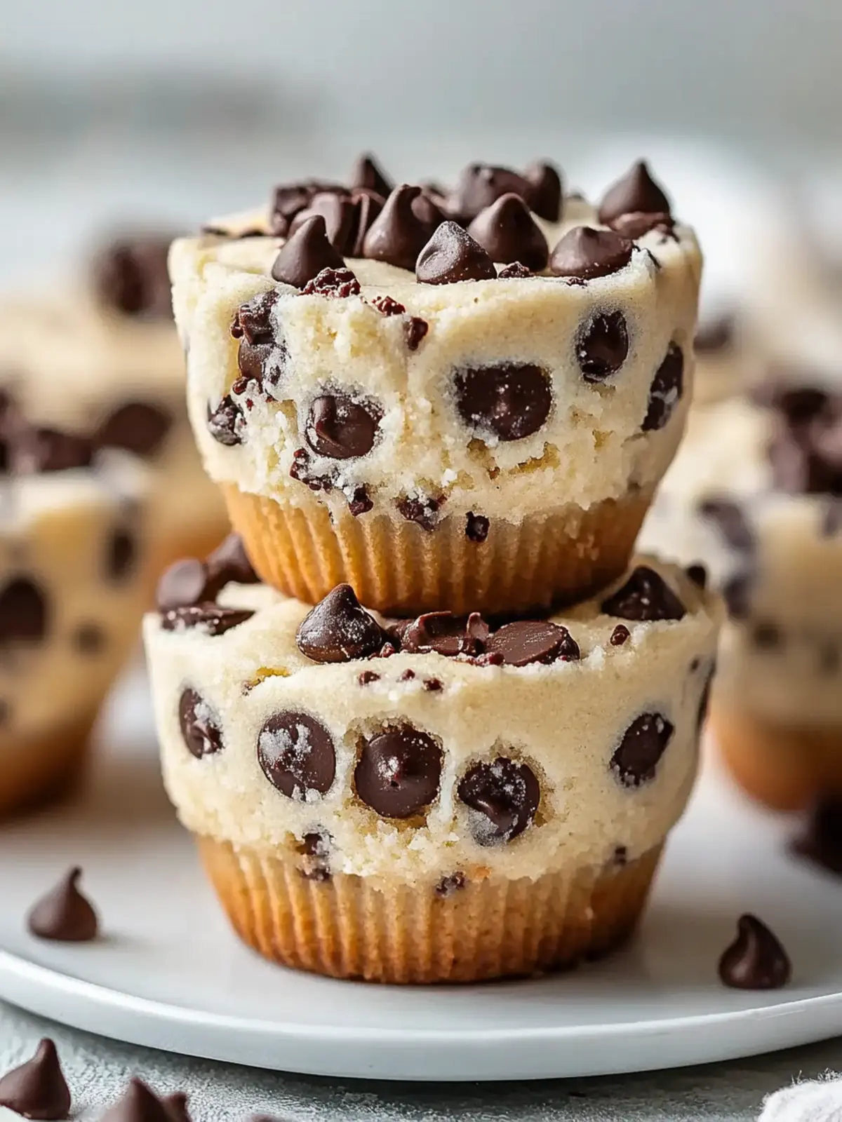 High Protein Yogurt Cookie Dough Cups for Guilt-Free Indulgence 2 High Protein Yogurt Cookie Dough Cups