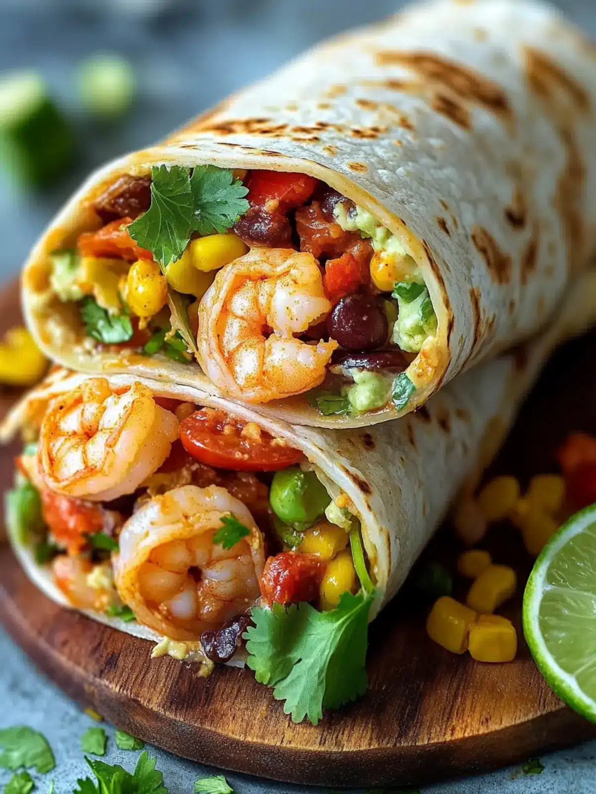 Flavor-Packed Shrimp Burrito: Quick, Easy, and Customizable! 5 Shrimp Burrito