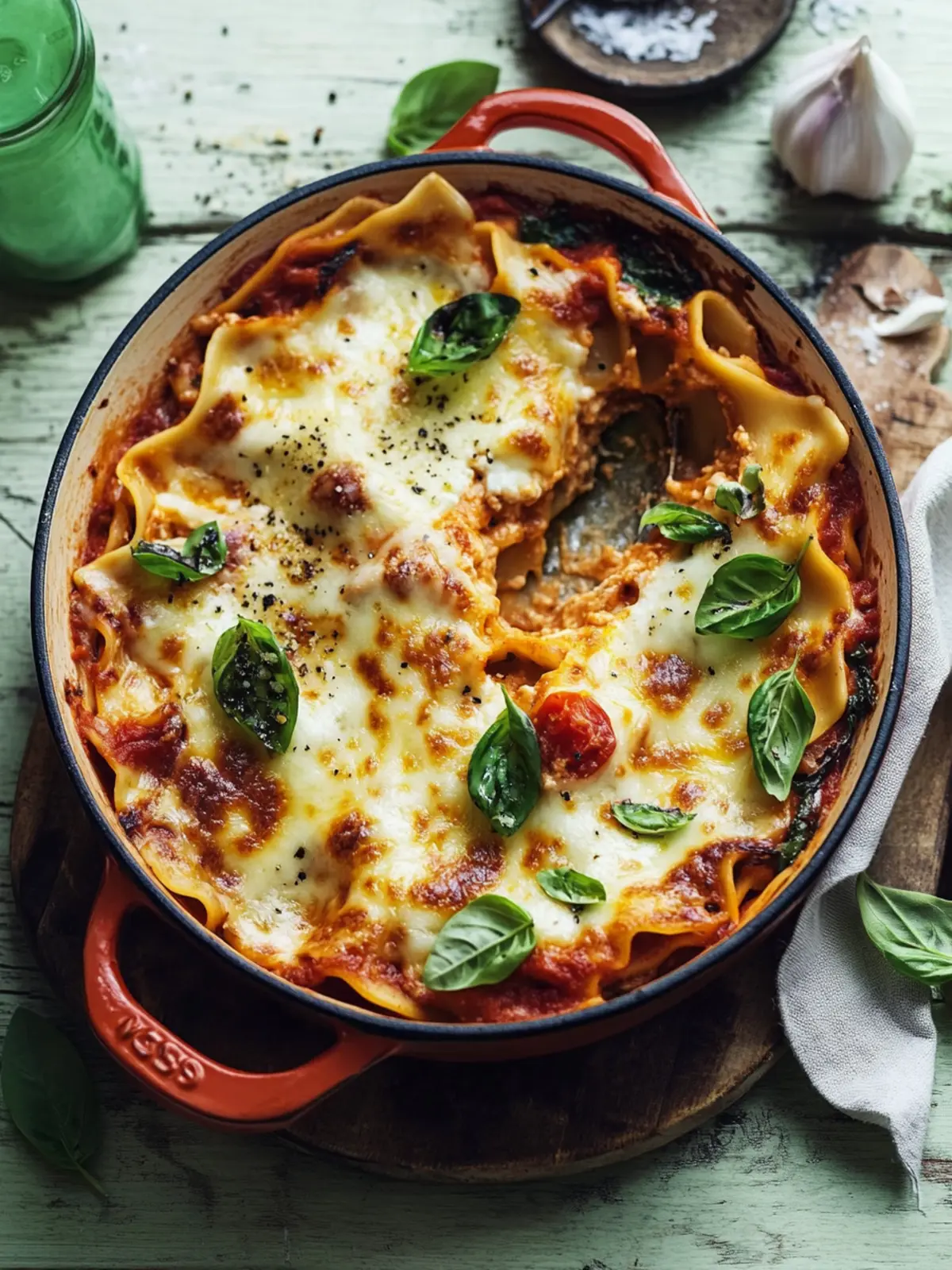 Creamy Tomato Skillet Lasagna That's Ready in 35 Minutes 2 Creamy Tomato Skillet Lasagna
