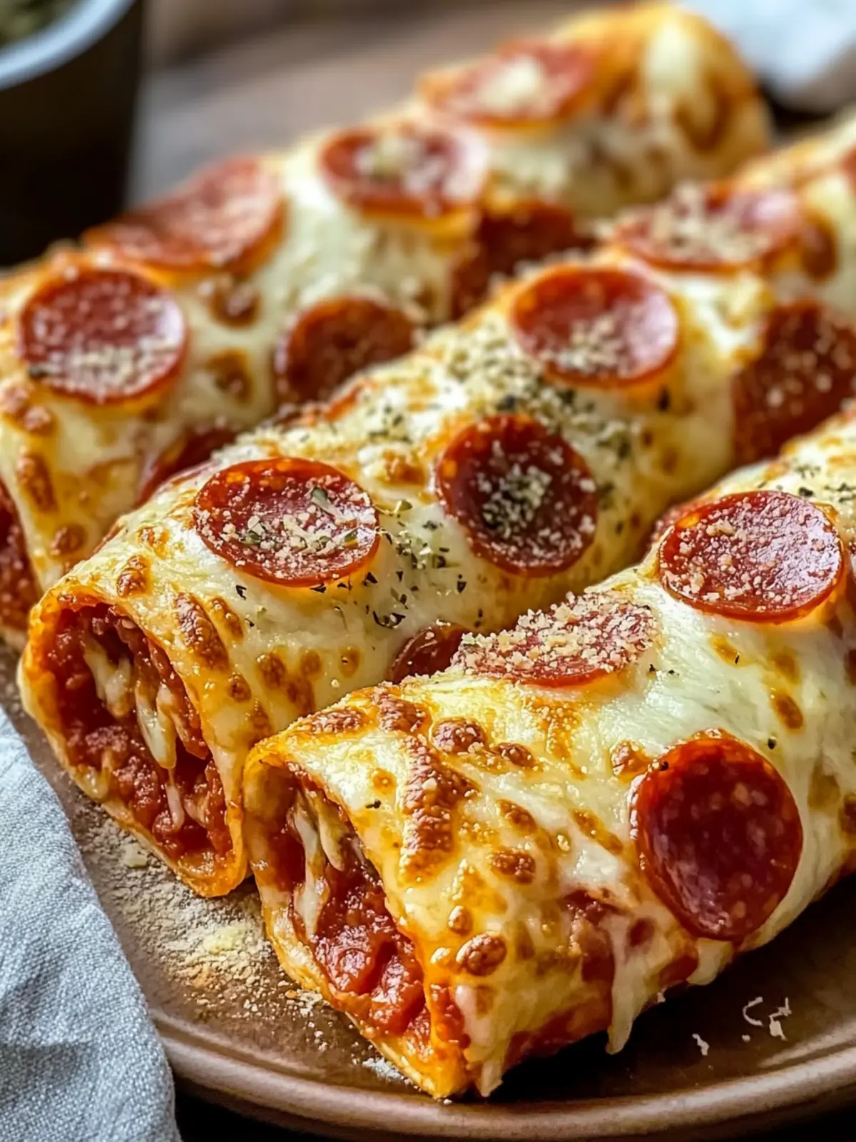 Cheesy Pepperoni Roll-Ups: Your New Favorite Snack Delight 2 Cheesy Pepperoni Roll-Ups