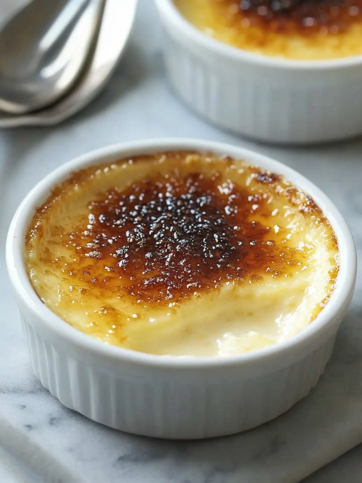 Creamy Vanilla Bean Crème Brûlée – Indulgence Made Easy 5 Vanilla Bean Crème Brûlée