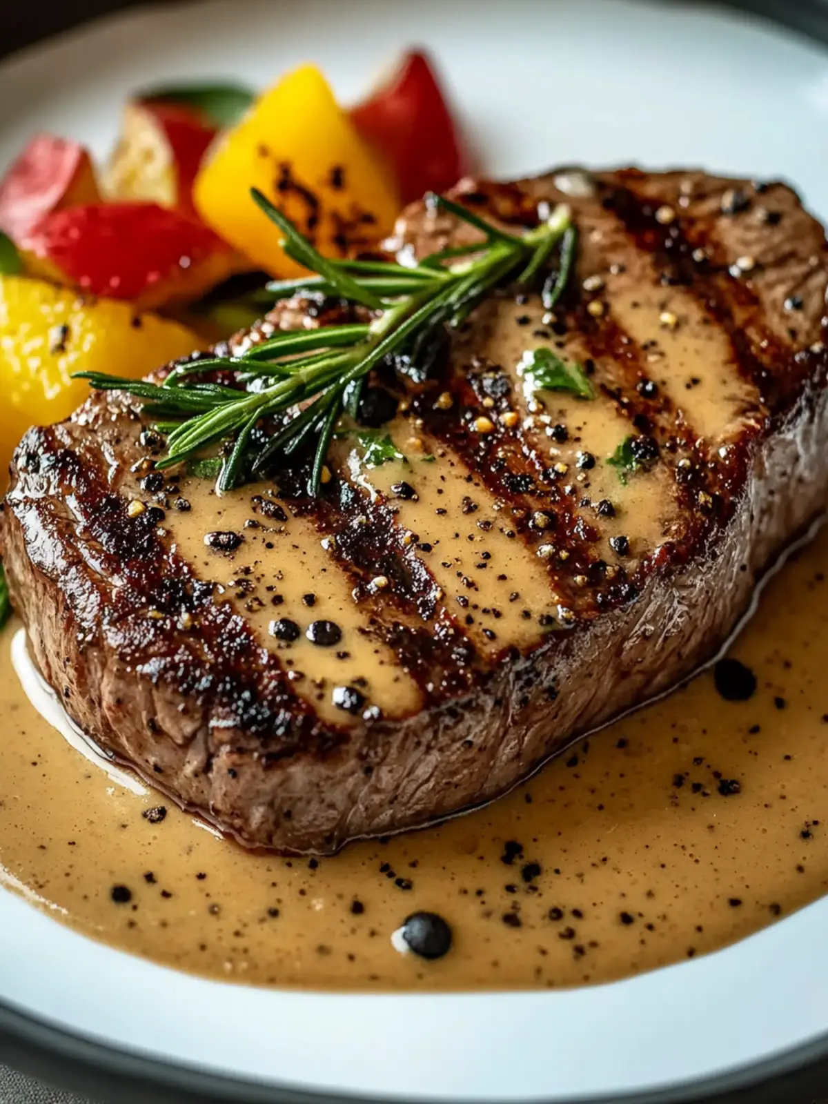 Savor Sirloin Steak with Peppercorn Sauce for Easy Gourmet Night 5 Sirloin Steak with Peppercorn Sauce