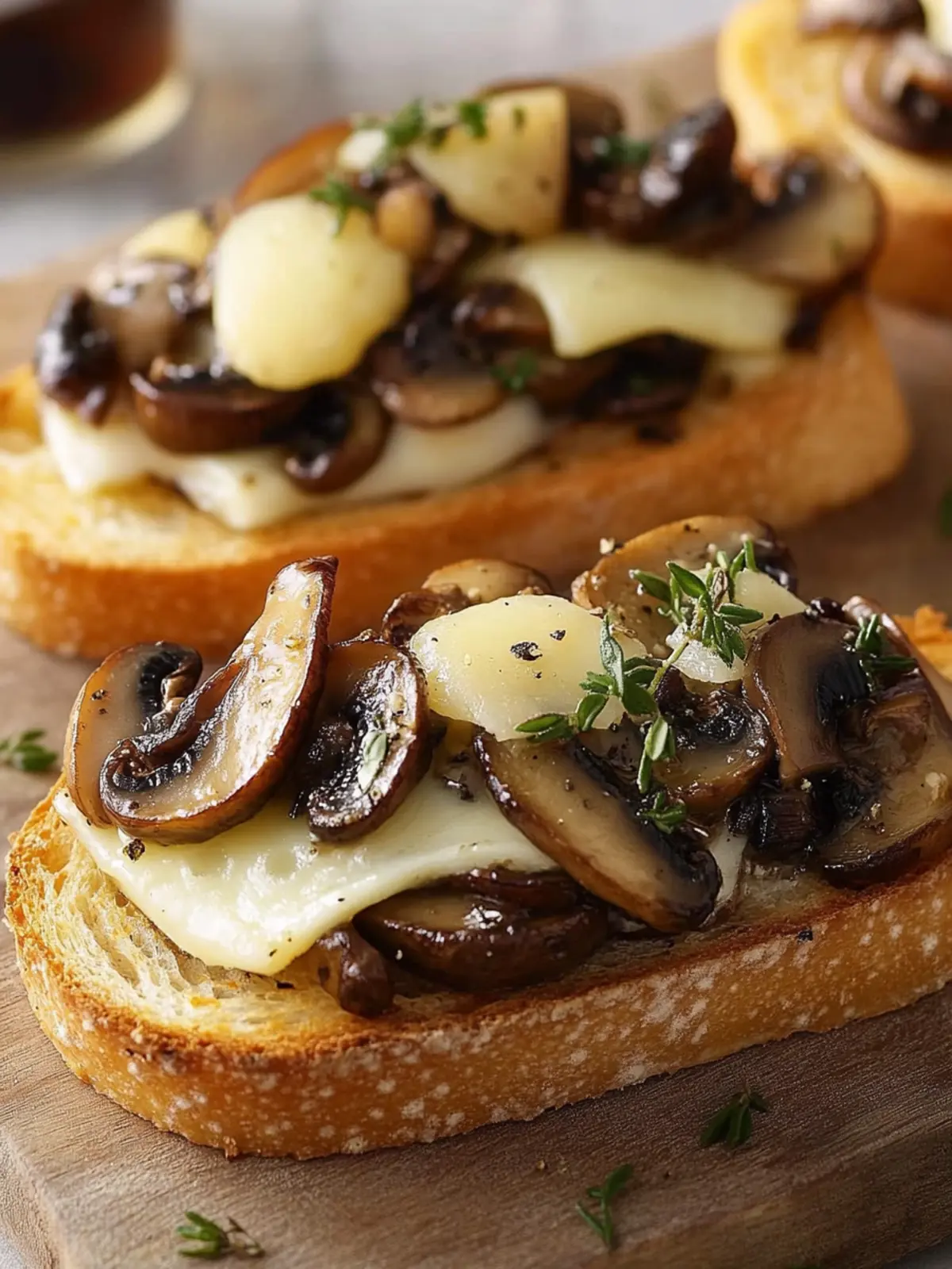 Mouthwatering Mushroom & Brie Crostini for Effortless Elegance 2 Mushroom & Brie Crostini
