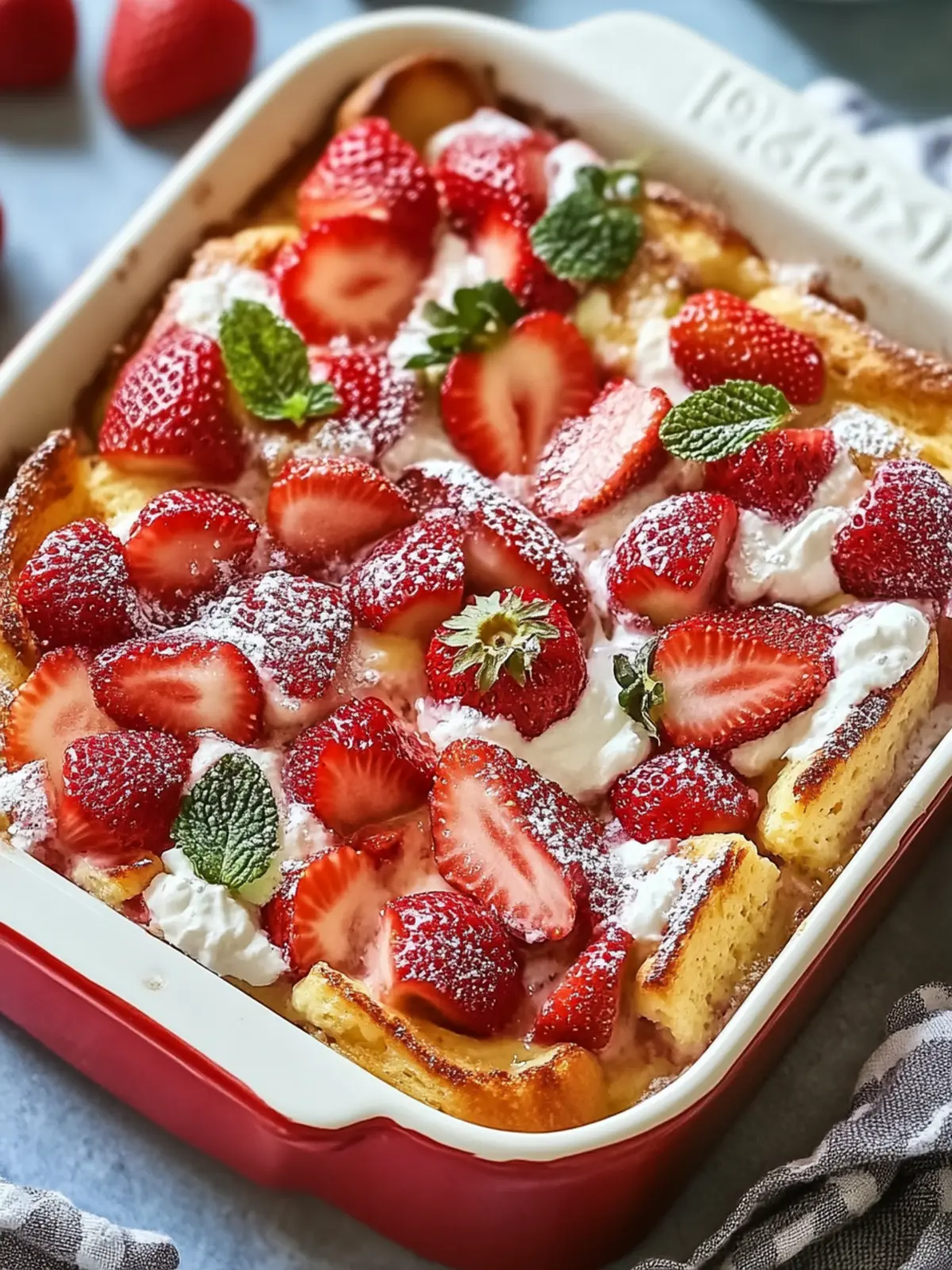 Strawberry Cream Cheese French Toast Bake for Cozy Mornings 5 Strawberry Cream Cheese French Toast Bake