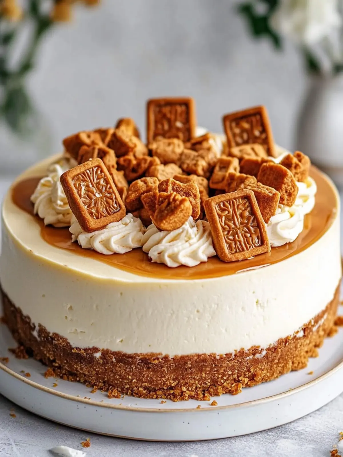 Irresistible No-Bake Lotus Biscoff Cheesecake to Savor 4 Lotus Biscoff Cheesecake