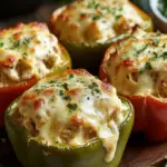 Delicious Chicken Alfredo Stuffed Peppers for Family Fun 6 Chicken Alfredo Stuffed Peppers