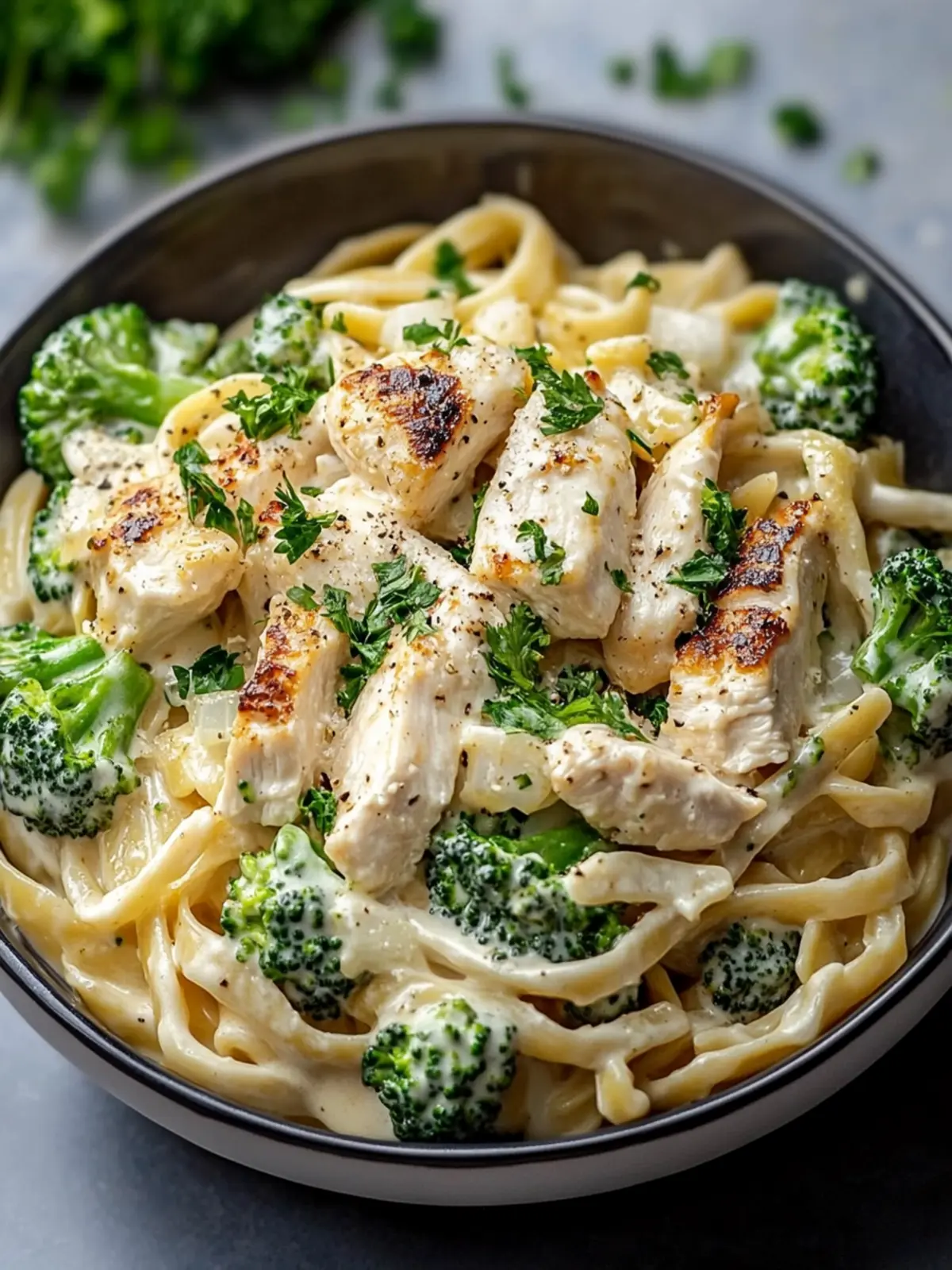 Creamy Chicken Broccoli Alfredo That's a Family Favorite 3 Chicken Broccoli Alfredo