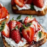 Delicious Roasted Strawberry Ricotta Toast for Joyful Mornings 7 Roasted Strawberry Ricotta Toast