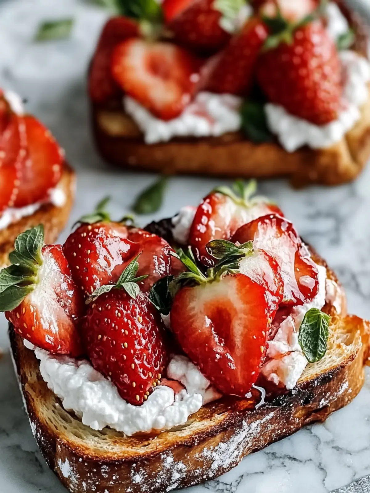 Delicious Roasted Strawberry Ricotta Toast for Joyful Mornings 5 Roasted Strawberry Ricotta Toast