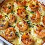 Garlic Butter & Cheese Shrimp Bake: Quick Low-Carb Bliss 43 Garlic Butter & Cheese Shrimp Bake