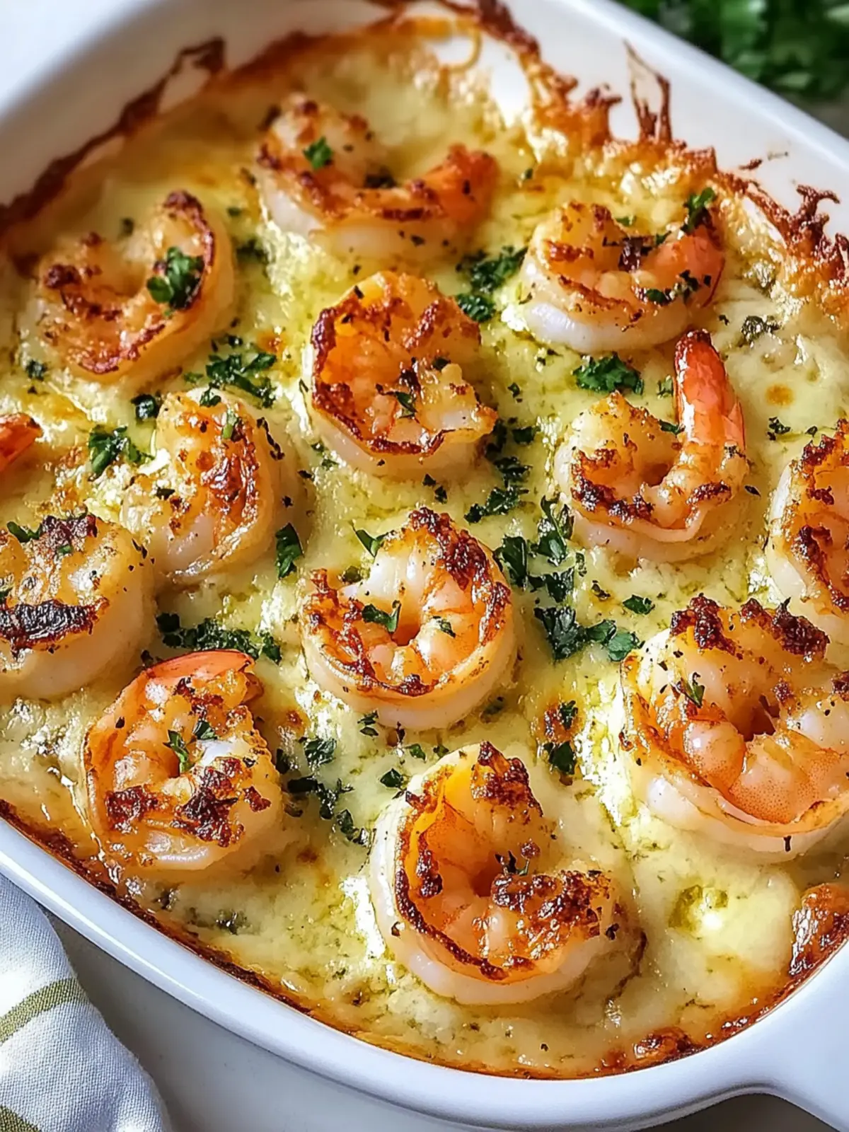Garlic Butter & Cheese Shrimp Bake: Quick Low-Carb Bliss 5 Garlic Butter & Cheese Shrimp Bake